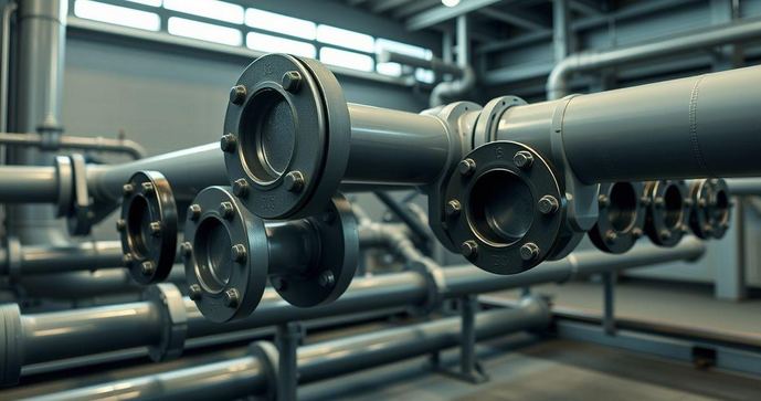 Flange para tubulação industrial: como escolher e utilizar corretamente Flange para tubulação industrial: como escolher e utilizar corretamente