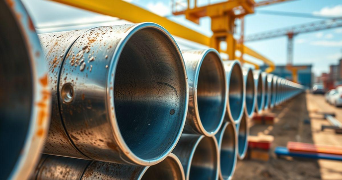 Tubo de aço galvanizado é a escolha ideal para durabilidade e resistência em projetos de construção Tubo de aço galvanizado é a escolha ideal para durabilidade e resistência em projetos de construção